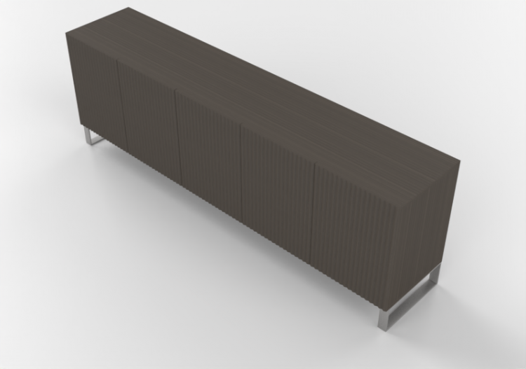 Armoires 3D - Buffet en bois - Horm - Leon - ACCA software
