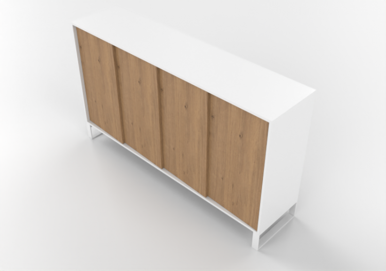 Wardrobes and Cabinets 3D - Wooden sideboard - Horm -...