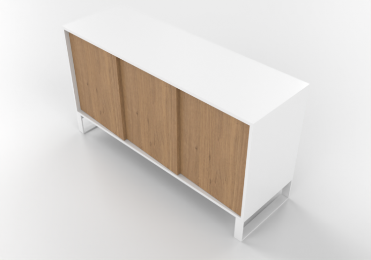 3D Schränke und Kommoden - Anrichte aus Holz - Horm -...