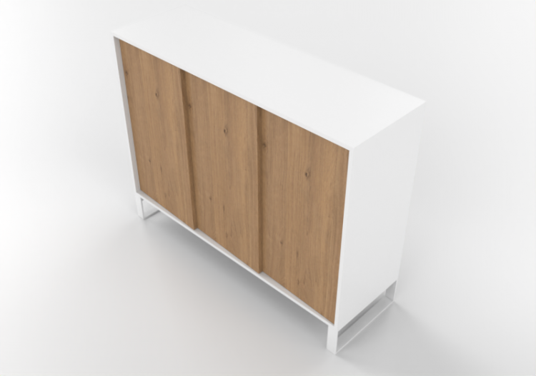 3D Schränke und Kommoden - Anrichte aus Holz - Horm -...