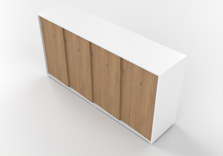 Wardrobes and Cabinets 3D - Wooden sideboard - Horm -...