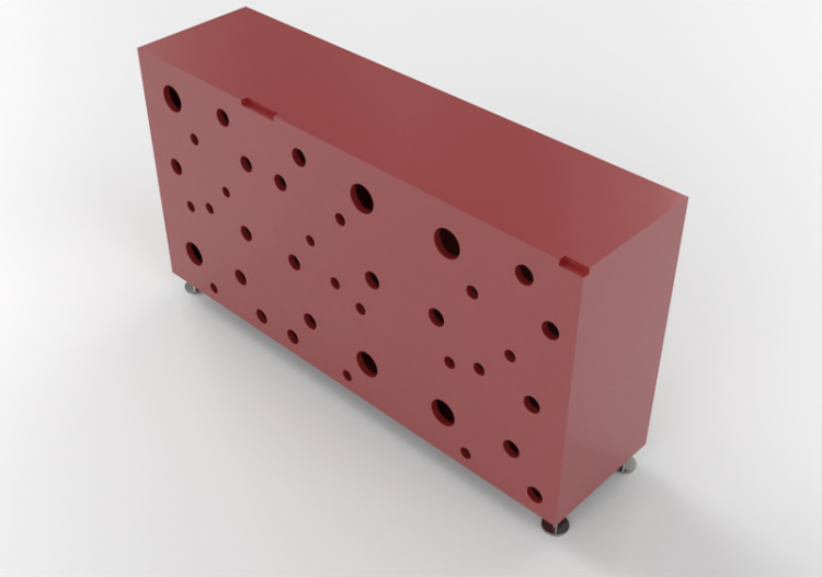 Armoires 3D - Buffet en bois - Horm - Polka Dots - ACCA...