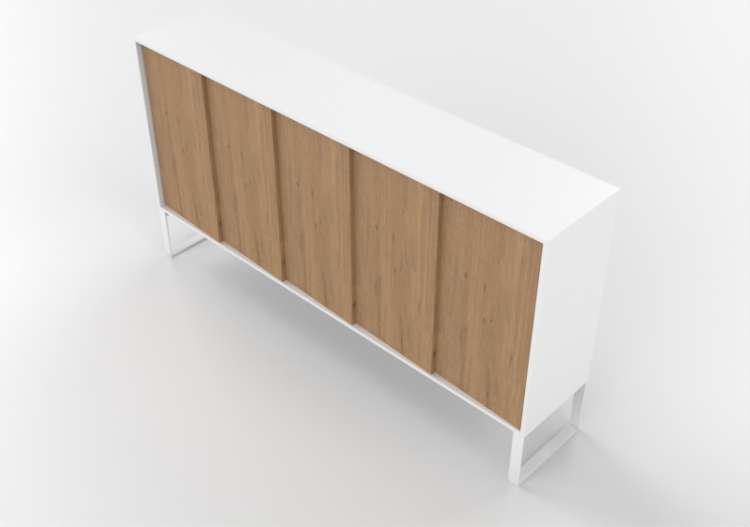 3D Schränke und Kommoden - Anrichte aus Holz - Horm -...