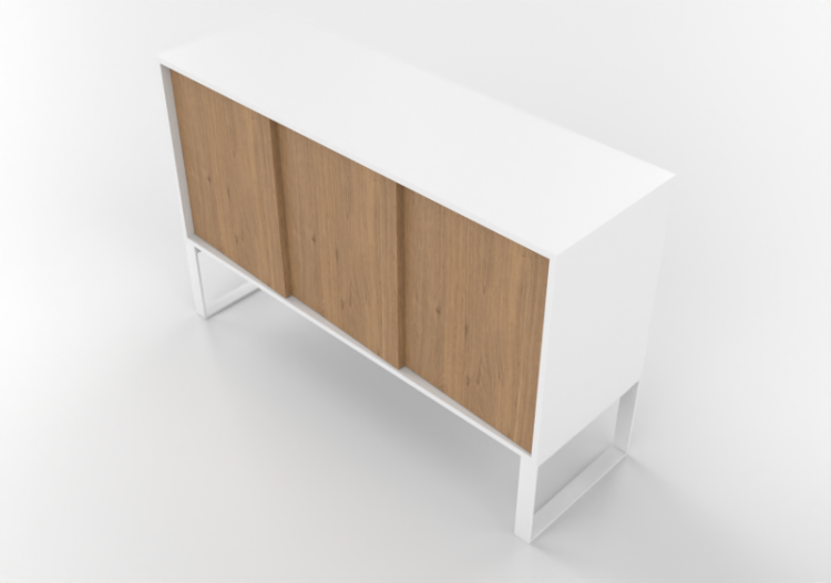 Wardrobes and Cabinets 3D - Wooden sideboard - Horm -...