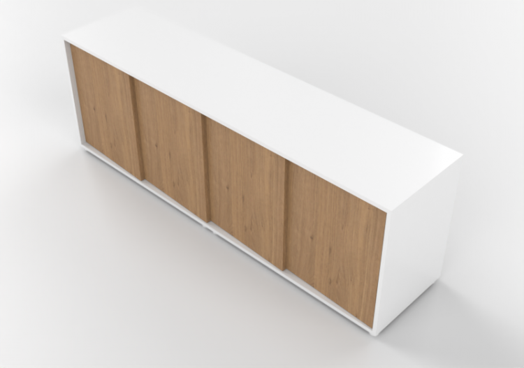 Wardrobes and Cabinets 3D - Wooden sideboard - Horm -...