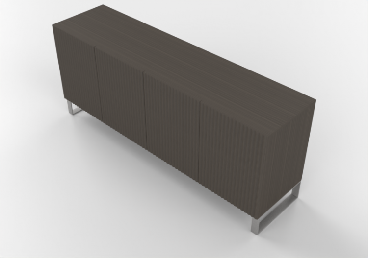 Armoires 3D - Buffet en bois - Horm - Leon - ACCA software