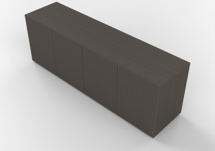 Armarios y Cómodas 3D - Mueble de madera - Horm - Leon -...