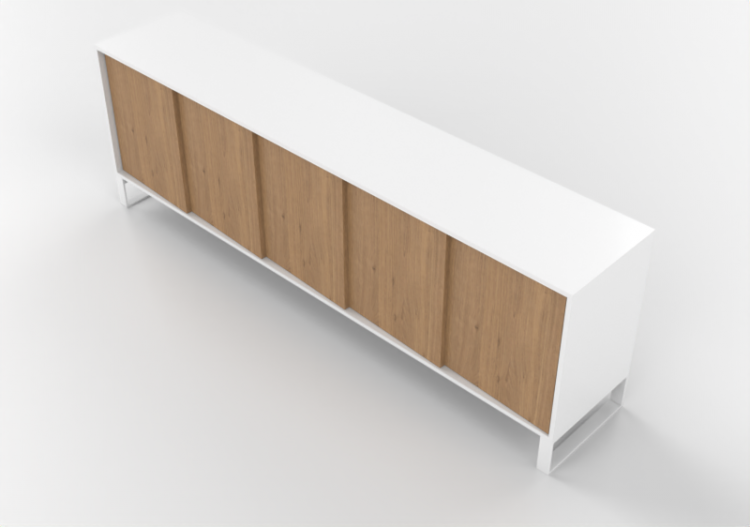 Armarios y Cómodas 3D - Mueble de madera - Horm - Oblique -...