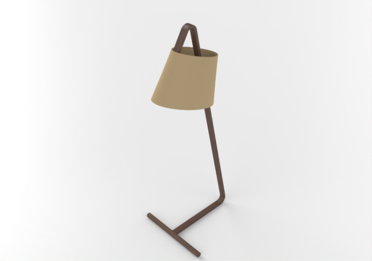3D Floor lamp - Wooden Lamp - Horm - Numero 3 - ACCA...