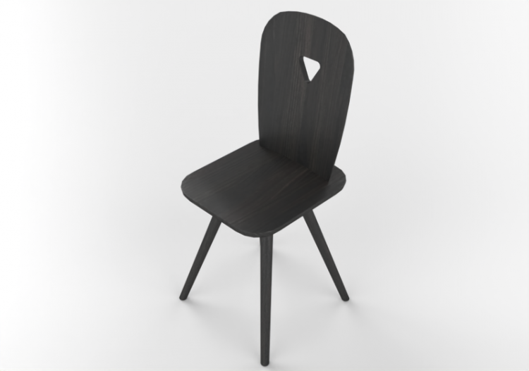 Chaises 3D - Chaise en bois - Horm - La Dina - ACCA...