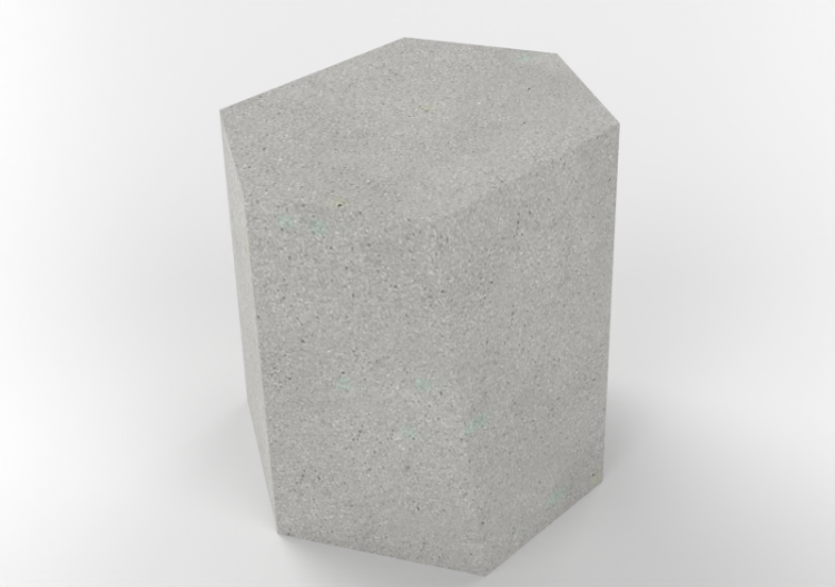 3D Stühle - Steinhocker - Größe - Horm - Hexagon - ACCA...