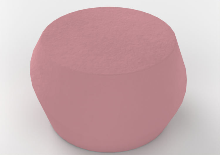Poltronas y Sofás 3D - Puf de piel - Horm - Giro - ACCA...
