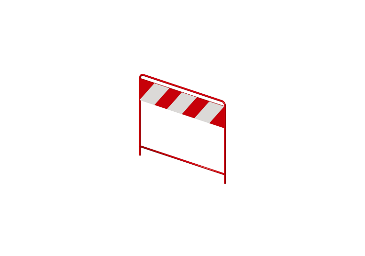 Señalización 3D - Barrera de vallado - ACCA software Señalización 3D - Barrera de vallado - ACCA software