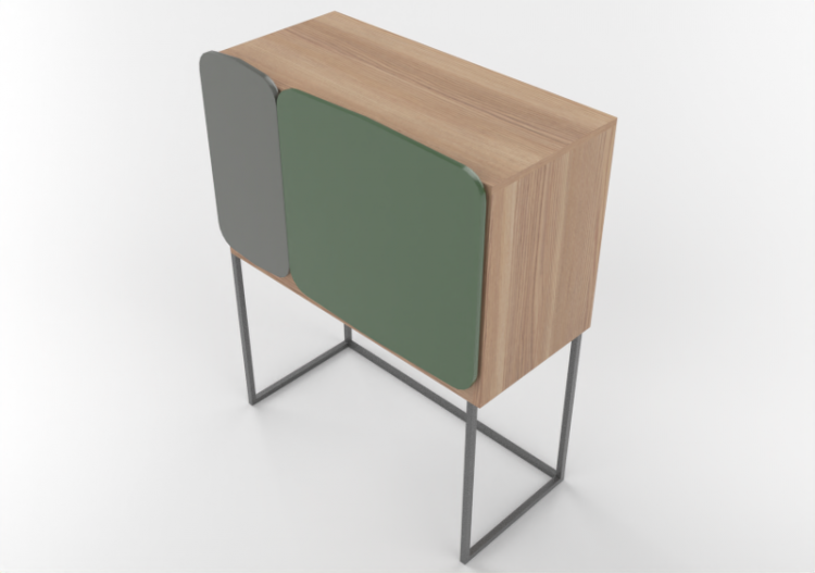 Armoires 3D - Commode en bois - Horm - Legato - ACCA...