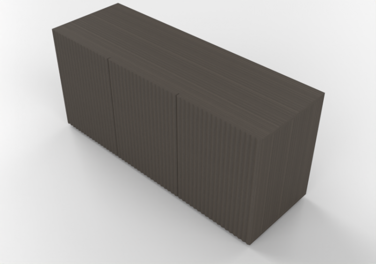 Armoires 3D - Buffet en bois - Horm - Leon - ACCA software