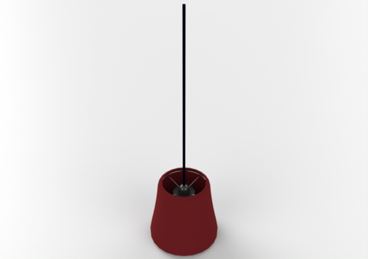 Lampe à suspension 3D - Lampe suspendue en tissu - Horm -...