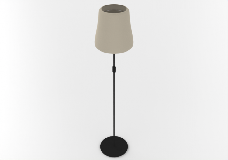 3D Floor lamp - Floor Lamp with fabric finish - Horm -...
