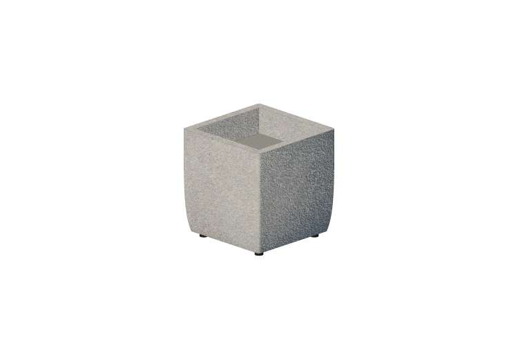 Bancos 3D - Vaso para flores e plantas quadrado - ACCA... Bancos 3D - Vaso para flores e plantas quadrado - ACCA...