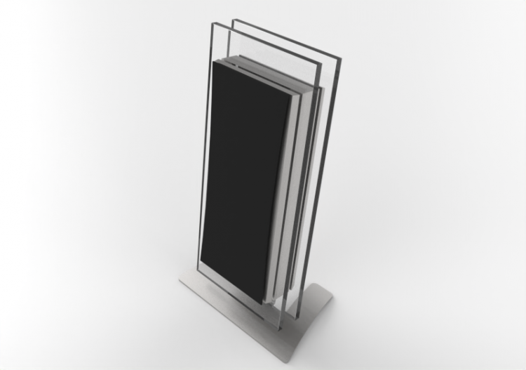 Audio - Video 3D - Speakers with shelf - Waterfall Audio -...