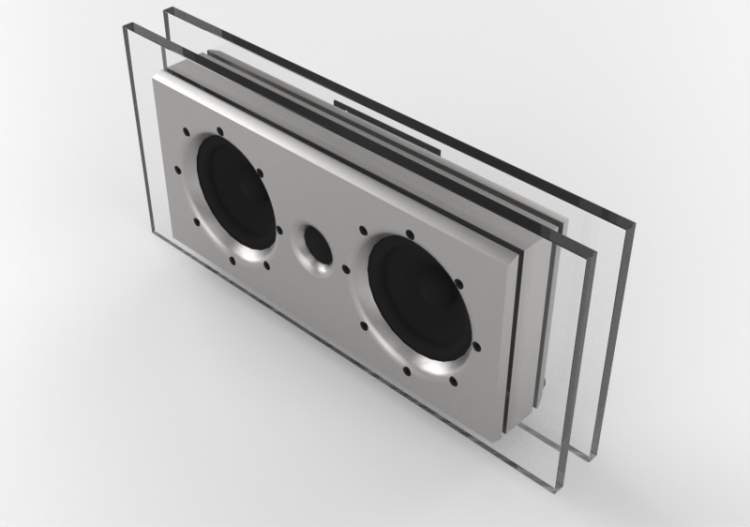 Audio y Video 3D - Altavoces con soporte - Waterfall Audio...