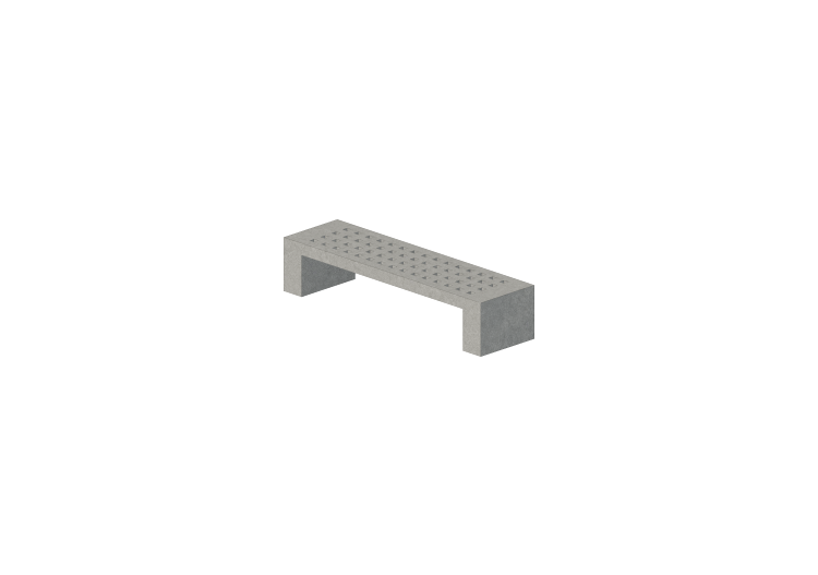 Panchine e Fioriere 3D - Panchina in cemento - ACCA... Panchine e Fioriere 3D - Panchina in cemento - ACCA...