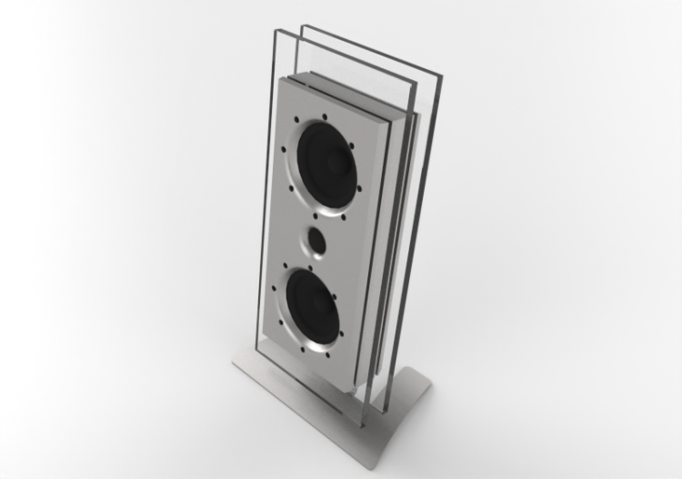 Audio y Video 3D - Altavoces con estante - Waterfall Audio...