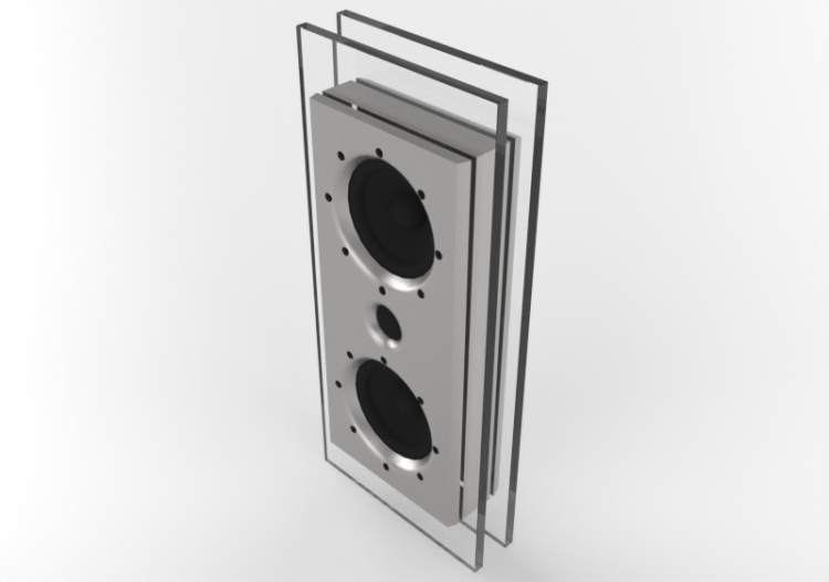 Audio e Video 3D - Altoparlanti da parete - Waterfall Audio...