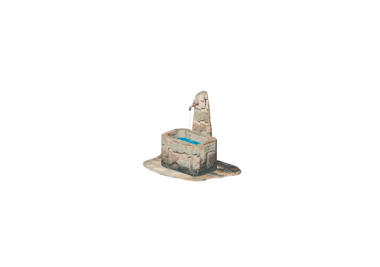 3D Zubehör - Steinbrunnen - ACCA software 3D Zubehör - Steinbrunnen - ACCA software
