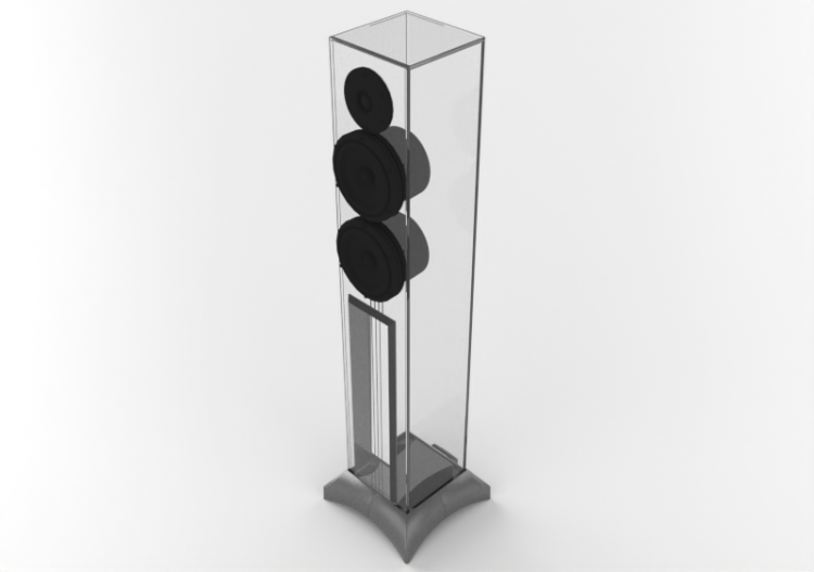 Audio et Vidéo 3D - Enceintes colonne - Waterfall Audio -...
