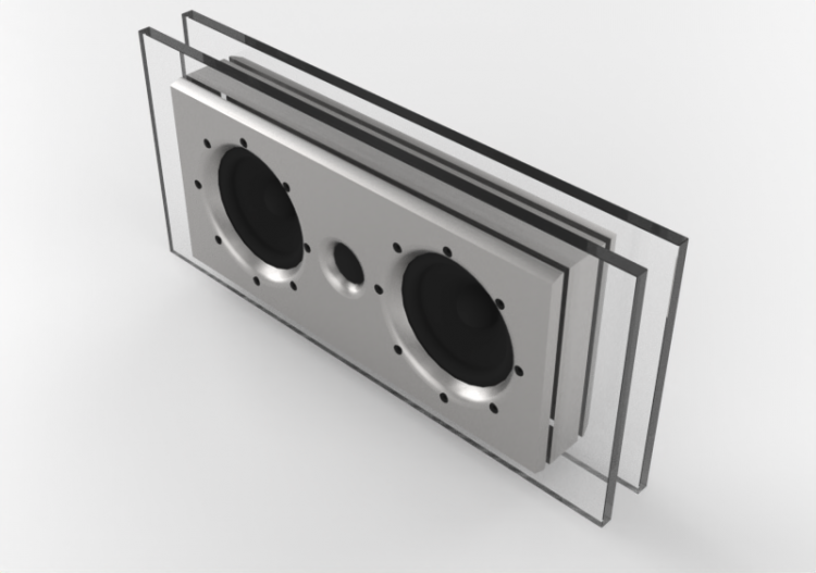 Audio e Video 3D - Altoparlanti da parete - Waterfall Audio...