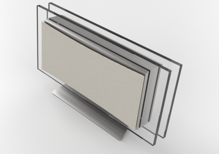 Audio - Video 3D - Speakers with shelf - Waterfall Audio -...