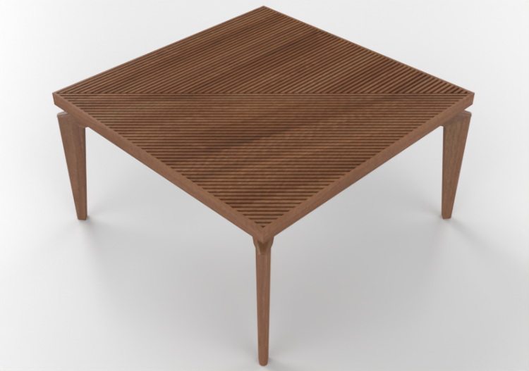 Mesas 3D - Mesa de madera - Sierra - Toronto - ACCA...