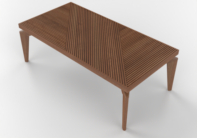 Mesas 3D - Mesa de madera - Sierra - Toronto - ACCA...