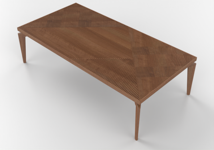 Mesas 3D - Mesa de madera - Sierra - Toronto - ACCA...