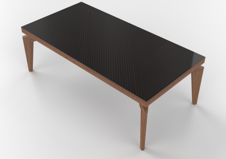 Mesas 3D - Mesa de madeira - Sierra - Toronto - ACCA...