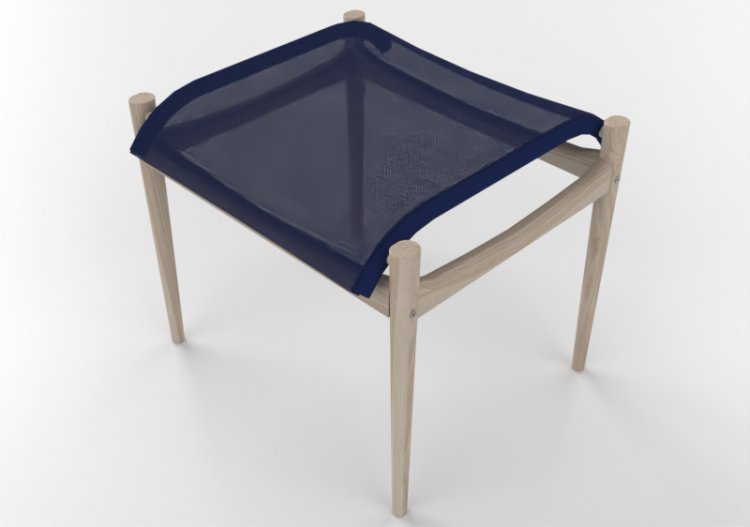 Sillas 3D - Taburete de tela - Sierra - Piè - ACCA software
