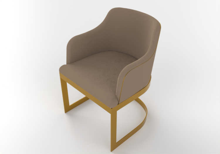 Sillas 3D - Silla de piel - Sierra - Dublin - ACCA software
