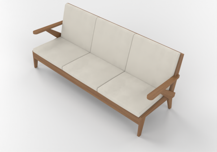 Divani 3D - Divano in pelle - Sierra - Largo - ACCA...