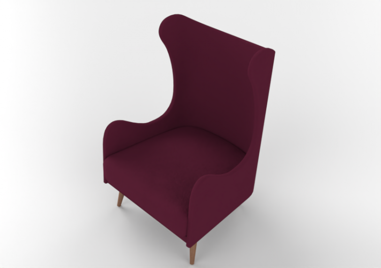 Poltronas y Sofás 3D - Sillón de piel - Sierra - Xangai -...