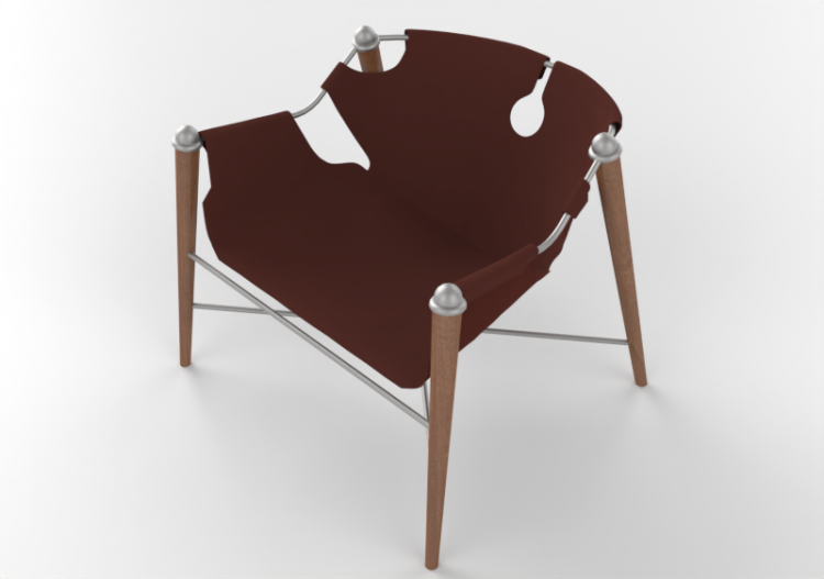 Poltronas y Sofás 3D - Sillón de piel - Sierra - Maestri -...
