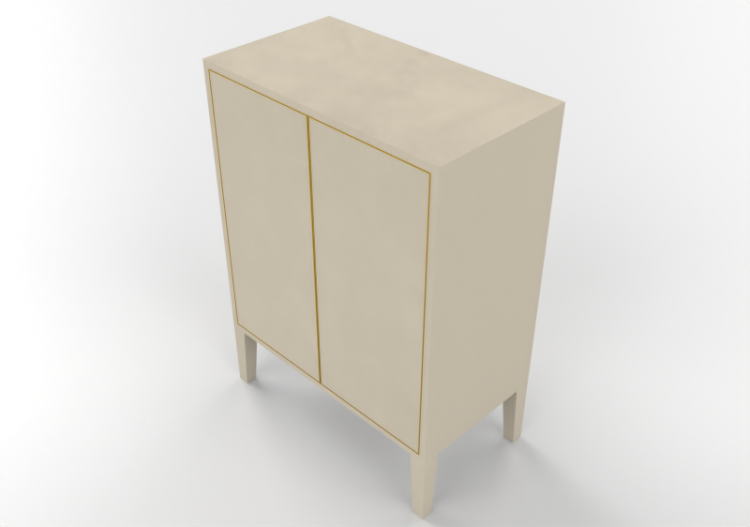 Armoires 3D - Armoire en cuir - Sierra - Cosmopolita - ACCA...