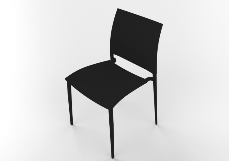 Chaises 3D - Chaise en plastique - Desalto - Sand - ACCA...