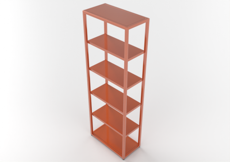 3D Book shelf - Metal Bookshelf - Desalto - Helsinki - ACCA...