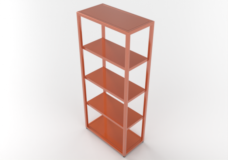 Librerías y Contenedores 3D - Librería de metal - Desalto -...