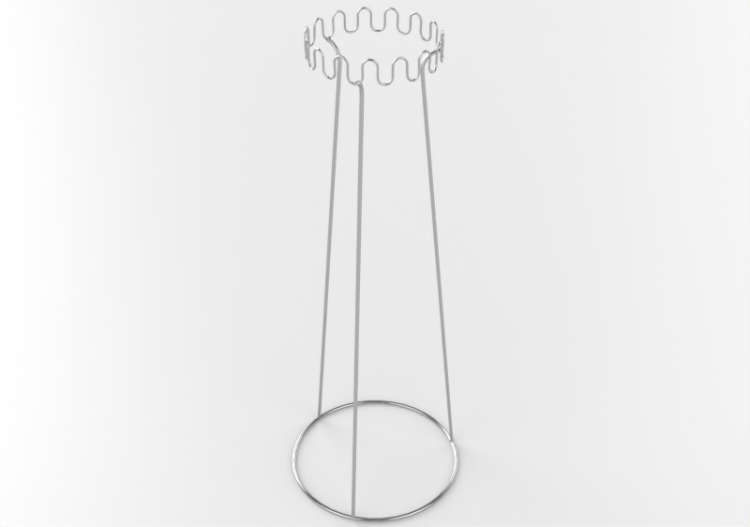 Acessórios 3D - Cabideiro de metal cromado - Desalto -...