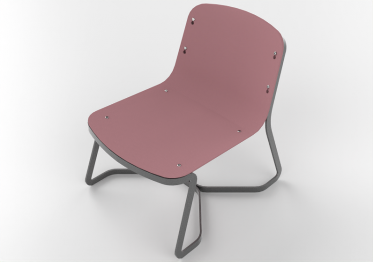 3D Sofa - Fabric Armchair - Desalto - Path - ACCA software
