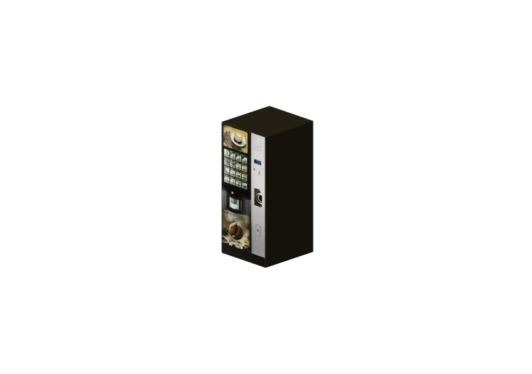 Elettrodomestici 3D - Distributore automatico di bevande -... Elettrodomestici 3D - Distributore automatico di bevande -...
