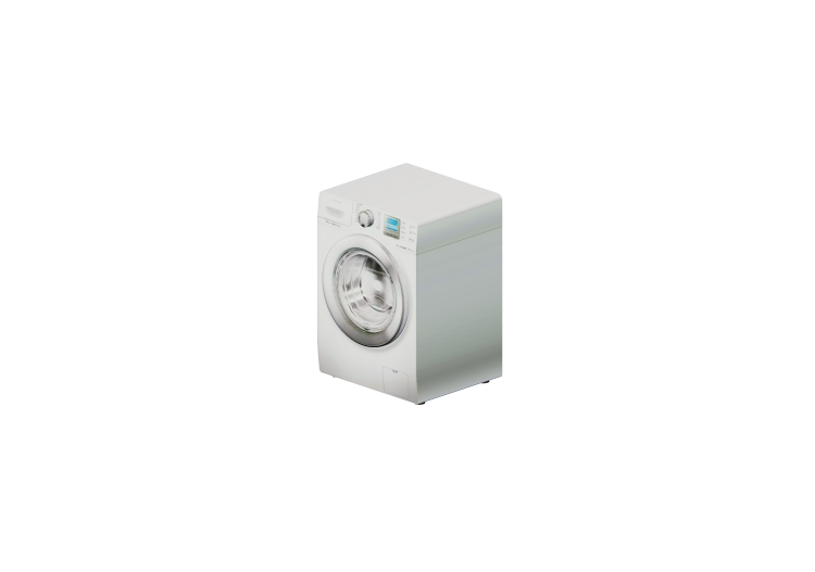 3D Electrical Appliances - Front loading washing Machine... 3D Electrical Appliances - Front loading washing Machine...