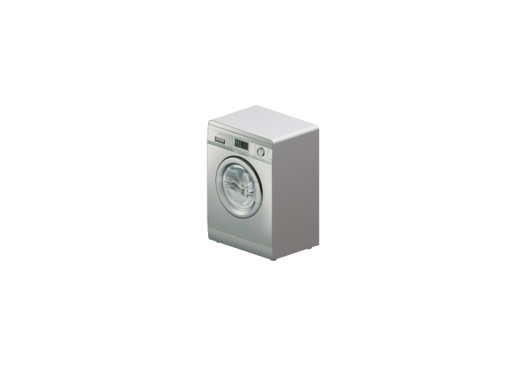 Elettrodomestici 3D - Lavatrice con carico frontale... Elettrodomestici 3D - Lavatrice con carico frontale...