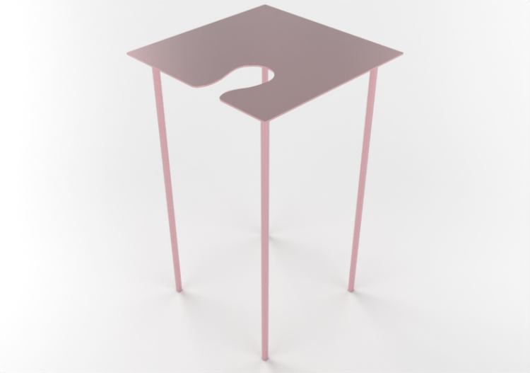 3D Tables - Metal coffee table - Desalto - Softer than...